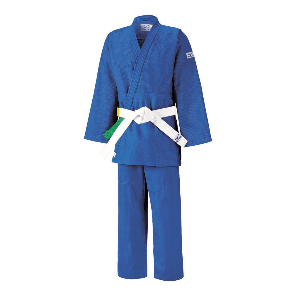 Mizuno Kodomo 2 with belt Női Judogis Kék HZS578201